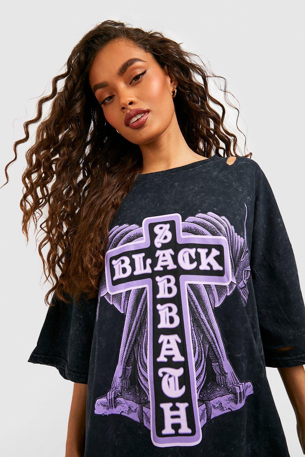 Distressed graphic hotsell t shirt dress